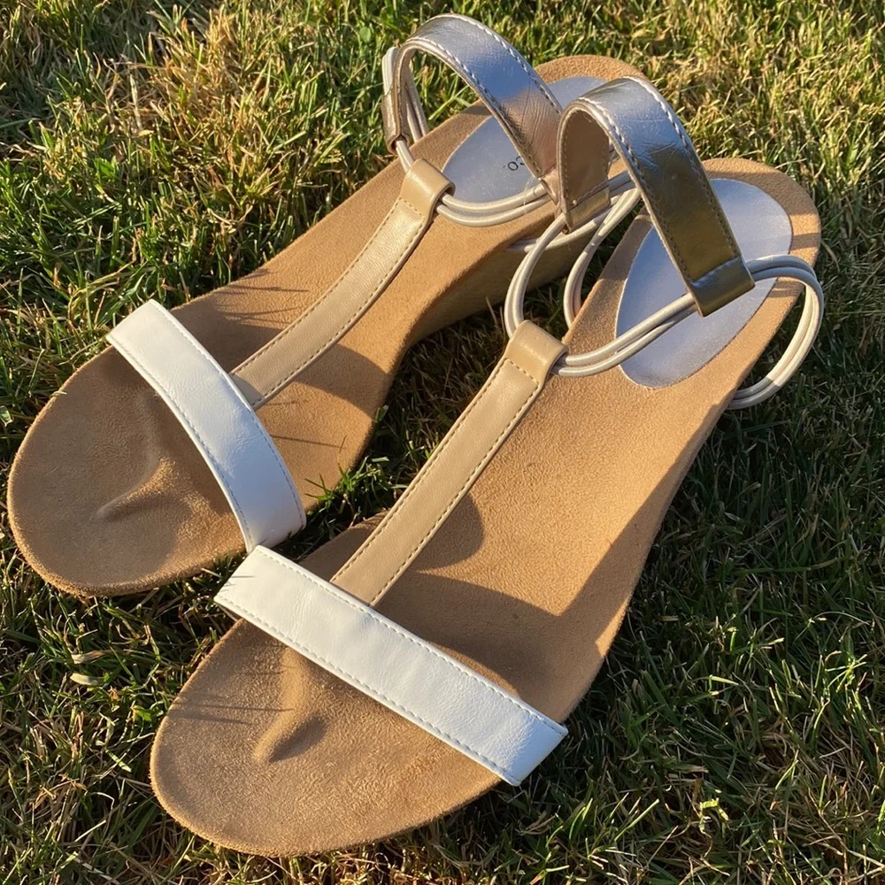 Summer Wedge Sandal 10M - Picture 7 of 8